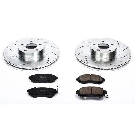 Powerstop FRONT 1 CLICK BRAKE KIT W/ HARDWARE K3038