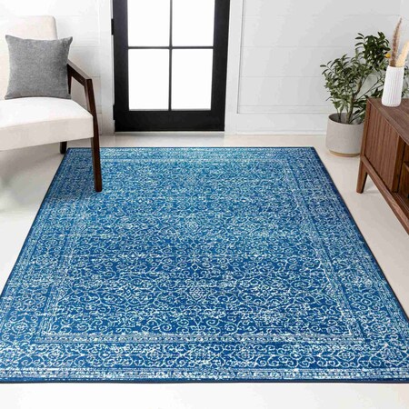 Jonathan Y Ferro Filigree Blue 4 ft. x 6 ft. Area Rug BMF108B-4