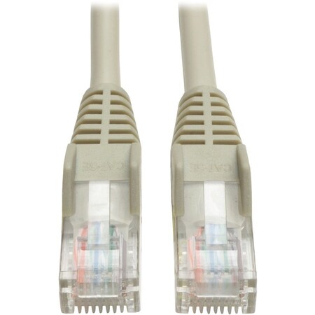 Eaton Tripp Lite Series Cat5e 350 MHz Snagless Molded UTP Ethernet Cable RJ45 M/M, PoE - Gray, 200 N001-200-GY