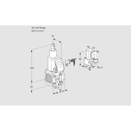Honeywell Kromschroder VAS1-/15R/LW KS88008078