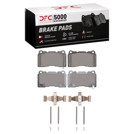 Dfc 5000 Advanced Disc Brake Pad Set,  1551-1001-01