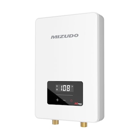 Mizudo 6500W Electric Tankless Water Heater Undersink, 240V, 27.1A ET006A0W