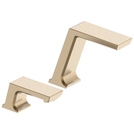 Delta Contrasta Electronic lavatory faucet and soap dispenser combo with Proximity Sensing - 0.35 gpm 820DPA90-CZSD