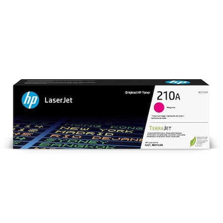 Hp 210A (W2103A) Magenta LaserJet Toner Cartridge (1,800 Yield) W2103A