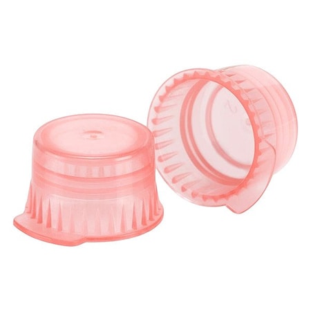 Globe Scientific Lab Bottle Caps, Red, 0.92 mm Dia, PK1000 113142R