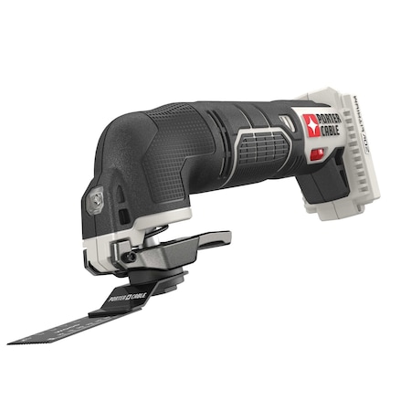 Porter-Cable 20V MAX* Cordless Variable Speed Oscillating Tool (Tool Only) with 11 pc. Accessory Set PCC710B