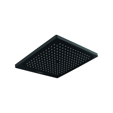 Hansgrohe Crometta E Showerhead 240 1-Jet, 1.75 GPM in Matte Black 26943671