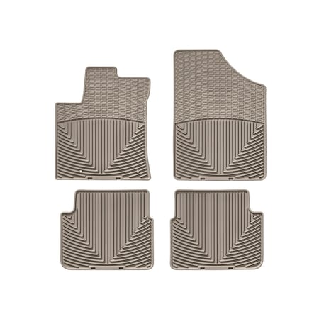 Weathertech Tan, Front and Rear All Weather Floor Mats WTCT096080