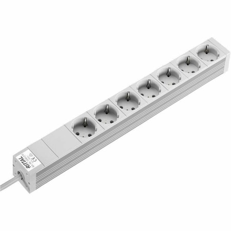 Rittal Power Strip Dk, 8 Socket D Models For Europe 7240210