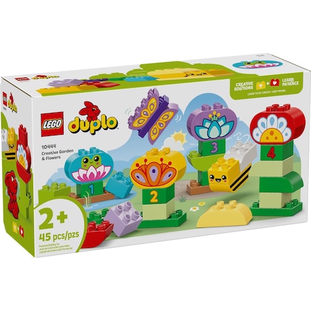 Lego DUPLO Creative Garden & Flowers Building Set Multi 45 pc 10444