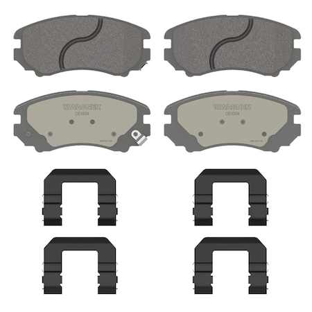 Wagner Brake OEX Front Disc Brake Pad Set Premium Ceramic,  OEX924