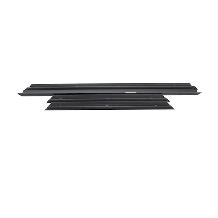 Glastender Breaker Strip Kit, 36in Sliding Door Opening, 4-Piece 07000251