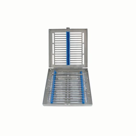 Jorgensen Laboratories Premium Small Animal Dental Scaler/Probe Kit, Stainless Handle J1513