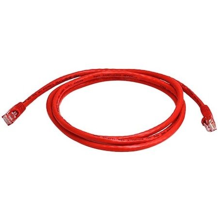Monoprice Patch Cord, Cat 6, Booted, Red, 5.0 ft. 3432