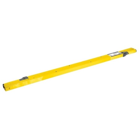 Vulcan Wheelbarrow Handle, 60 in L, Steel, Yellow, For: 6 cu-ft Steel Wheelbarrow Kit 34474