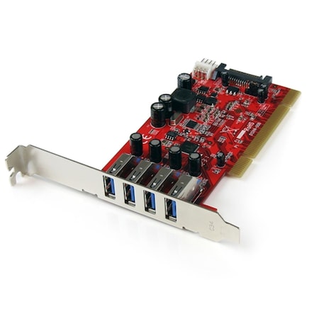 Dynamicfunction Startech  Add 4 Superspeed Usb 3.0 Ports To A Computer Through A Pci Slot - 4 Port Pci Usb DY131781
