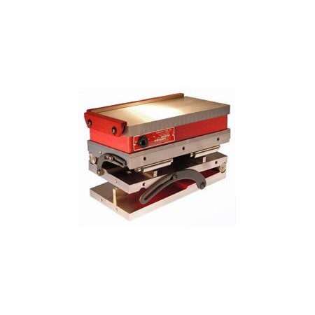Suburban SineSet Magnetic Compound Sine Plate, STANDARD, S0, 4in, 4in, 5 3/4in MSPC-44-FP-S0