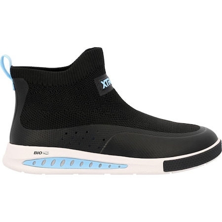 Xtratuf Men's Ankle Deck Boot Sport DriftTech, Black, Size 8 XADSMK00