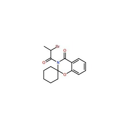 Ak Scientific 3-(2-Bromopropanoyl)spiro[benzo[e][1, 3]oxazine-2, 1'-cyclohexan]-4(3H)-one (5g), CAS 158299-05-9 7942AA-5g