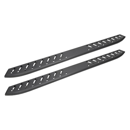Perfectpitch 2881275 6.5 in. Thrasher Series Cab Length Black Running Boards for Chevy Silverado 1500 2019 PE3023329