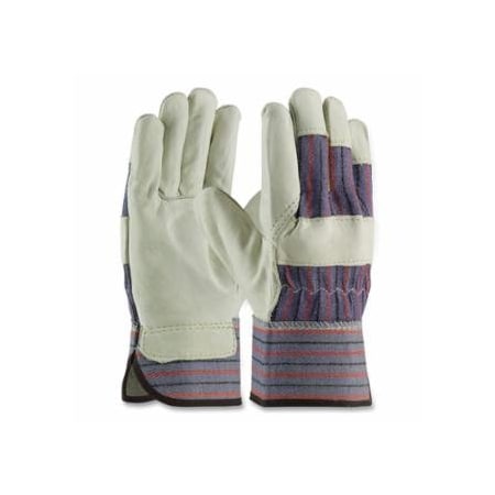 Pip 87-1563/XL TOP GRAIN COWLTHRGLV, FABRIC BCK, BL, 12PK 112-87-1563/XL