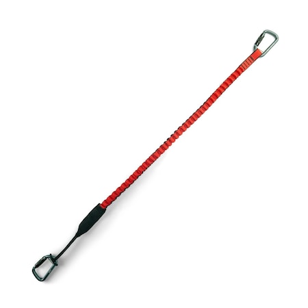 Gripps Bungee Tether Two Dual-Action Carabiners, 10PK H10022-10