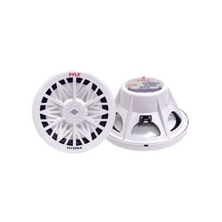 Pyle 10" 500 Watt White 4 Ohm Marine Subwoofer PLMRW10