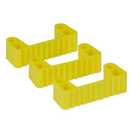 Vikan Rubber Bands for Wall Brackets, Yellow 10026