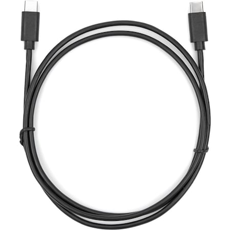 Rocstor 3FT/1M USB-C TO USB-C M/M CABLE USB 2.0 TYPE-C M/M BLACK Y10C139-B1