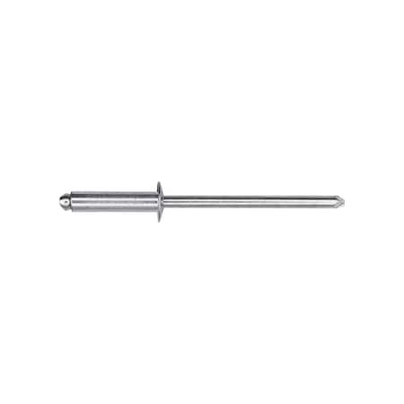 Auveco Pan-L-Rivets Dome 1/4in Diameter 1/8in Grip 5/16in-3/8in, 100PK 8880