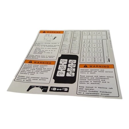 Komatsu PLATE, KOMATSU OEM 427-93-21651 427-93-21651
