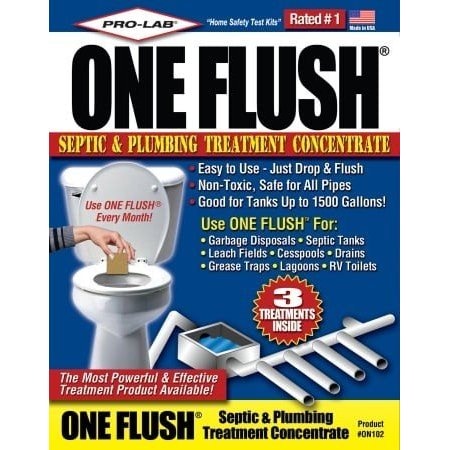 Pro-Lab Incorporated ON102 One Flush Septic & Plumbing Treatment Concen 5404058