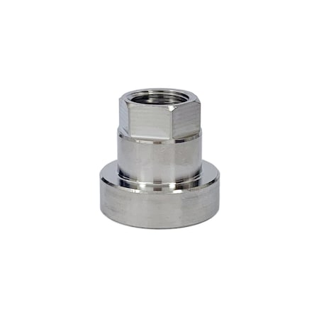 Mirka Abrasives Stainless Steel PCS Spray Gun Adapter 9190171101