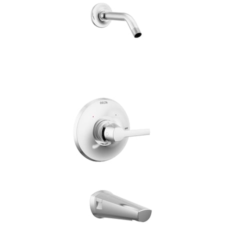 Delta Galeon 14 Series Tub & Shower Trim - Less Head T14472-PR-LHD