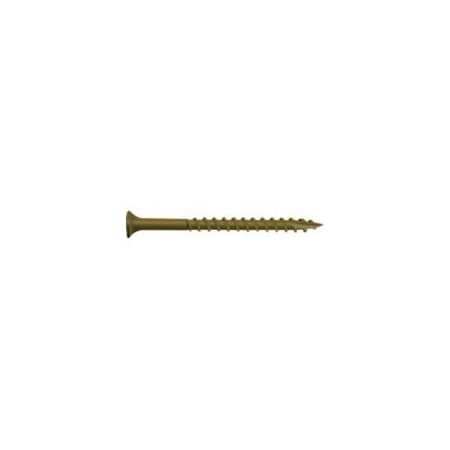 Camo Deck Screw, #10 x 3-1/2 in, Steel, Flat Head, Torx Drive 356190