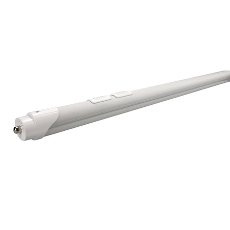 Beyond Led Technology LED T8 Tube, Adj Watt 36W-60W, 7500 LM, Adj CCT 4K-6500K, 8ft, Frosted Lens, Double Ended Power, 10PK 157101