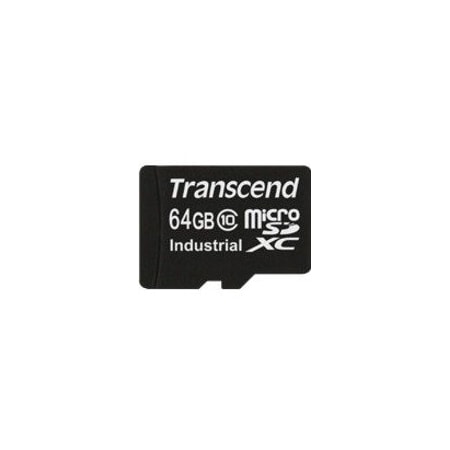 Transcend Information Transcend 64 GB Class 10/UHS-I microSDXC - 20 MB/s Read - 18 MB/s Write TS64GUSDC10I