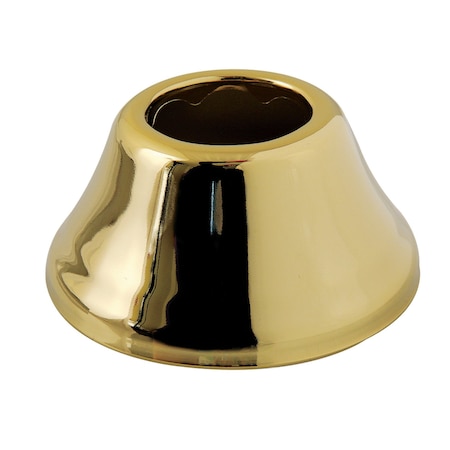 Kingston Brass 1-1/4" ID x 3" OD Bell Flange, Polished Brass FLBELL11432