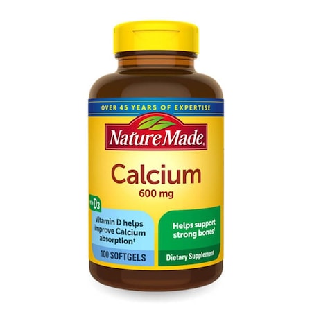 Pharmavite Calcium 600mg + D3, 100PK 31604025083