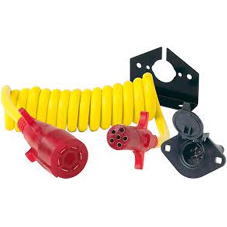 Strike3 7 Way Blade to 6 Pole Round Flex-coil Adaptor Kit ST3645619