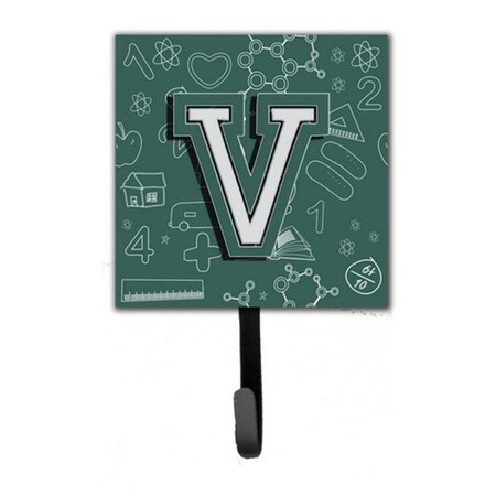 Carolines Treasures Letter V Back To School Initial Leash and Key Holder CJ2010-VSH4
