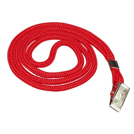 Workstationpro Standard Lanyard Clip Rope Style RED  Standard Lanyard Clip Rope Style RED WO2810686