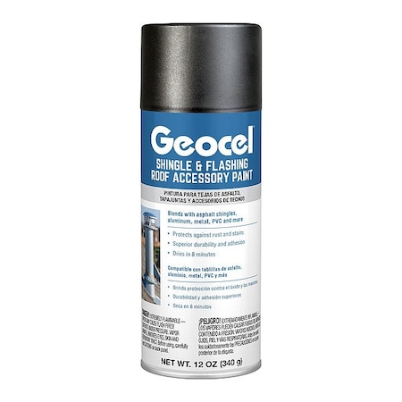 Geocel Shingle and Flashing Roof Paint GC91132-6X