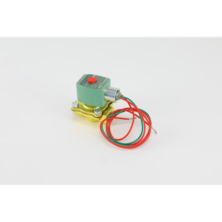 Asco 1/2 in. N/C, 210F, Brass HotWtr 120V 8210G2HW