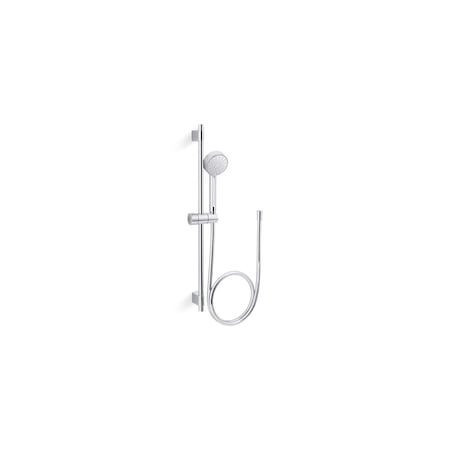 Kohler Elate 28" three-function handshower kit, 1.75 gpm 35331-G-CP