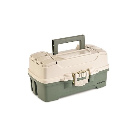 Plano 1 Tray Tool Box, Green/Tan P000402