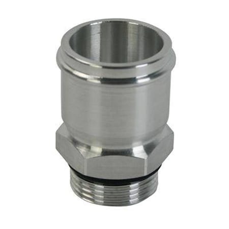 Moroso 63522 Water Pump Fitting - 16 AN to 1.50 in. Hose MOR63522