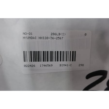 Crown Triton MOTOR 256T 20HP 3535RPM 230/460V-AC 3PH HHI20-36-256T HLS256SR135B