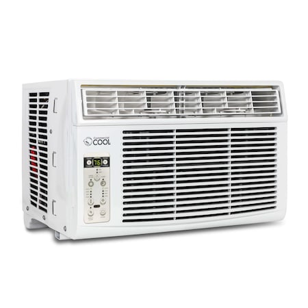 Commercial Cool Window Air Conditioner 8000 BTU, AC Window Unit Cools Up to 350 Square Feet CWAM08W6C