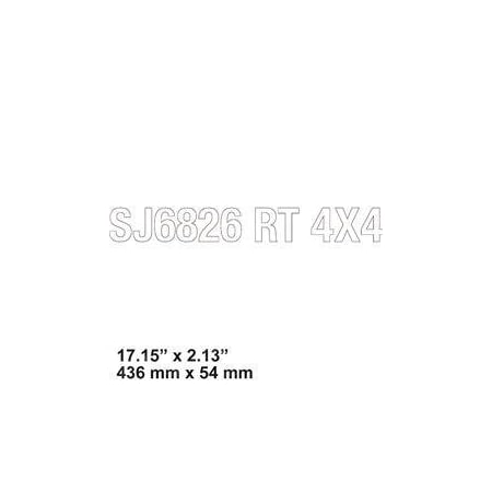Skyjack REPLACEMENT LABEL- SJ6826 RT 4X4 164700
